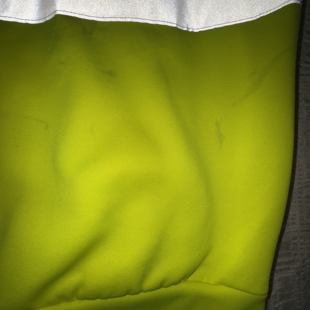Refrigiwear Mens XL Yellow High-Vis Safety Construction Hoodie - Picture 11 of 11